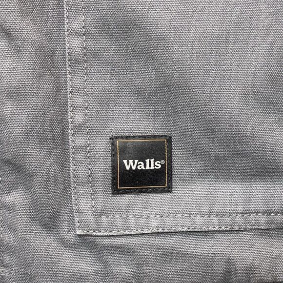 Walls Workwear Canvas Insulated Sherpa Lined Hooded Jacket Men's XL - Picture 10 of 10